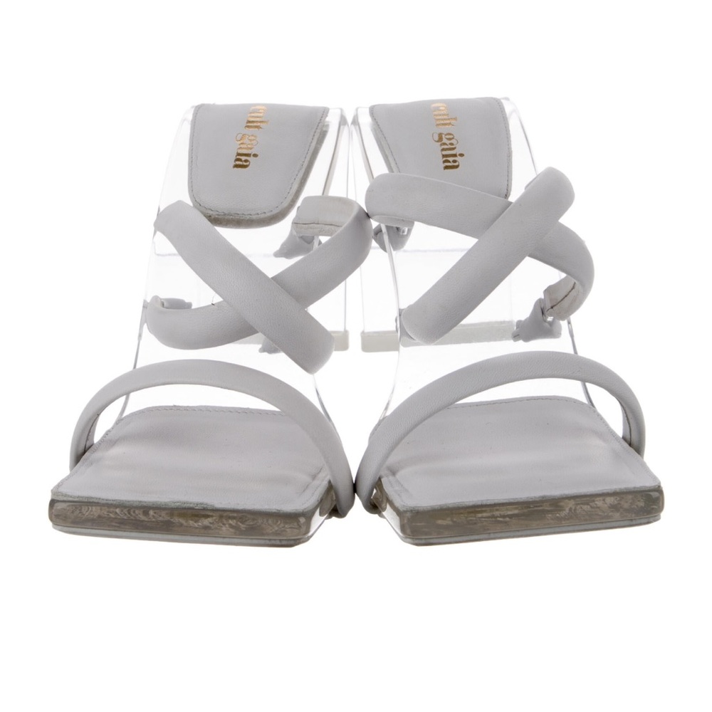 Cult Gaia Acrylic Heels 39 RealReal Authenticated and appraised